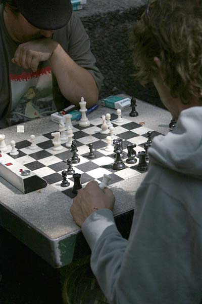 Chess Players   -  Washington Square, NYC - Photography by Katherine Keck 