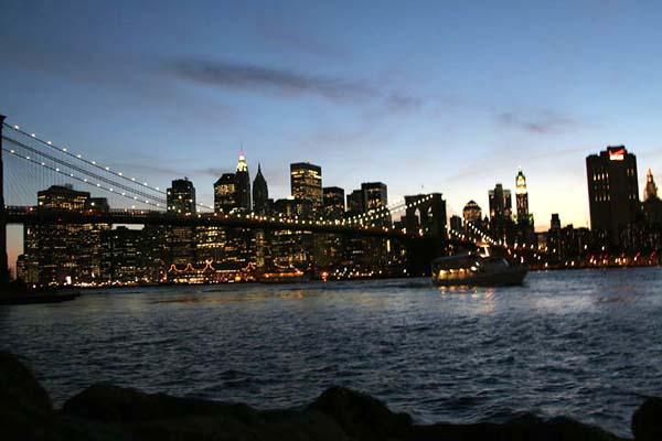 Twilght Skyline  -  New York City - Photography by Katherine Keck 