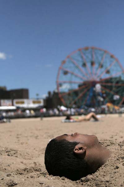 Resting Place     -  Coney Island - Photography by Katherine Keck 
