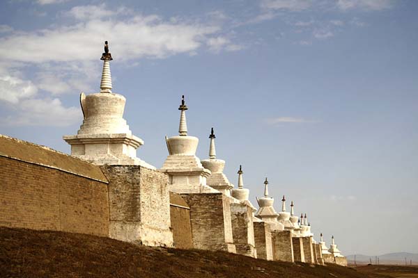 Stupa Wall   -   Outer Mongolia - Photography by Katherine Keck 